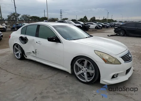2012 Infiniti G37 Journey z USA, uszkodzony, nr VIN JN1CV6AP5CM626446